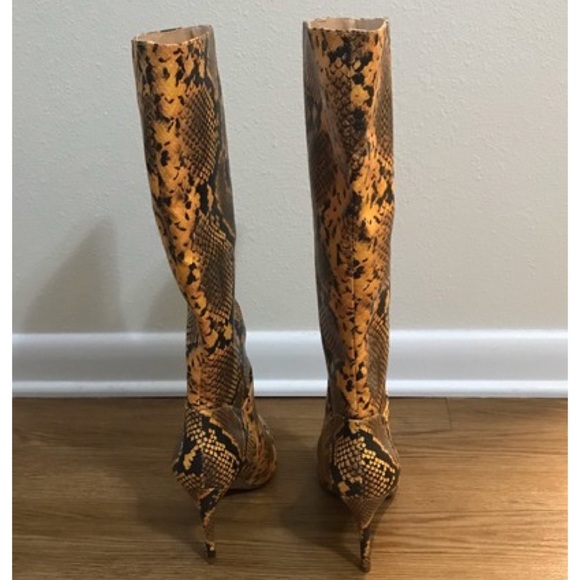 Steve Madden Kinga Snake Boots - Picture 5 of 8